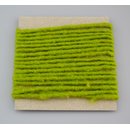 Wollkordel Wolldocht GRN / Apfelgrn 3 m x 3-4 mm 100 %...