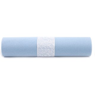 20 m x 40 mm Dekoband Grace WEISS  Geschenkband transparent Hochzeitsband Schleifenband mit Draht