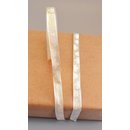Dekoband SNOWFLAKES CREME 20 m x 15 mm Geschenkband mit...